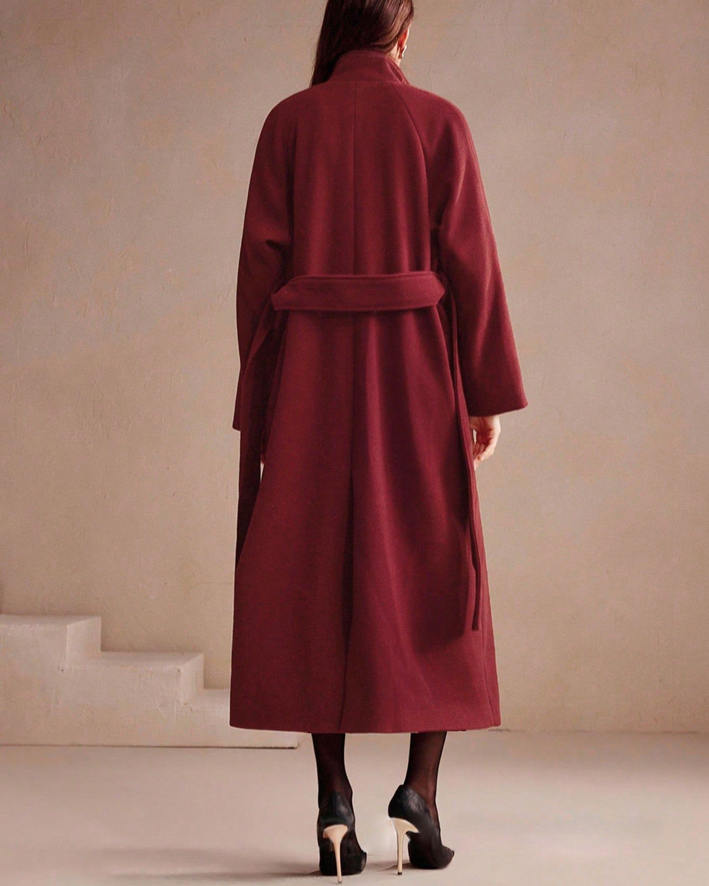 Wine Red Turtle Coat